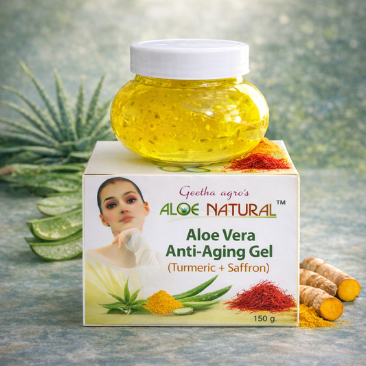 Anti-Aging Gel (Saffron + Turmeric)