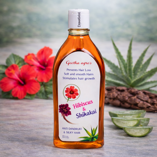 Aloe vera shampoo with Hibiscus & Shikakai
